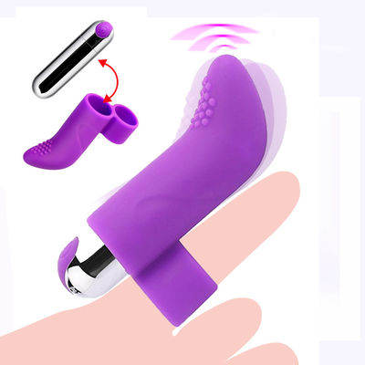 Medische van de de Vlekvinger van G van de Siliconekogel Trillende Vibrator 10 Wijzen