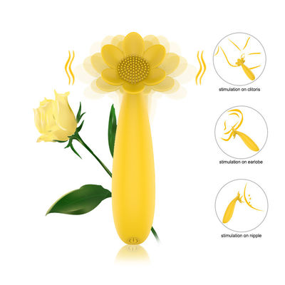 19speeds de Vlekvibrator Honey Sex Toys Nipple Massager van Rose Flower G