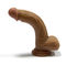 ROHS verklaarde 210mm Bendable Riem op Dildo-Geslacht Toy With Suction Cup