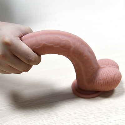 26.5cm het Reusachtige Medische Zachte Geslacht Toy For Masturbation van Siliconedildo